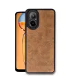 Realme 12 Lite Kılıf Aras Deri Kapak - Taba