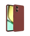 Realme 12 Lite Kılıf First Silikon - Bordo