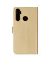Realme 6i Kılıf Trend S Plus Kapaklı Kılıf - Gold