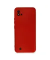 Realme C11 2021 Kılıf Nano İçi Kadife Silikon - Kırmızı