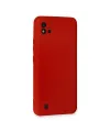Realme C11 2021 Kılıf Nano İçi Kadife Silikon - Kırmızı