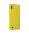 Realme C11 2021 Kılıf Nano İçi Kadife Silikon - Sarı