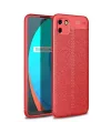 Realme C11 Kılıf Auto Focus Kapak - Kırmızı