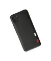 Realme C11 Kılıf Loop Deri Silikon - Siyah