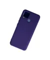 Realme C15 Kılıf Nano İçi Kadife Silikon - Mor