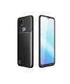 Realme C21 Kılıf Auto Focus Karbon Kapak - Siyah