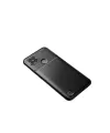 Realme C21 Kılıf Auto Focus Karbon Kapak - Siyah