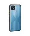 Realme C21 Kılıf Miami Şeffaf Silikon - Lacivert
