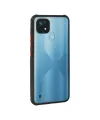 Realme C21 Kılıf Miami Şeffaf Silikon - Siyah