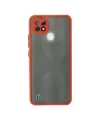 Realme C21 Kılıf Montreal Silikon Kapak - Kırmızı
