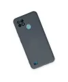 Realme C21 Kılıf Nano İçi Kadife Silikon - Gri