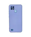 Realme C21 Kılıf Nano İçi Kadife Silikon - Lila