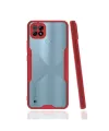 Realme C21 Kılıf Platin Silikon - Kırmızı