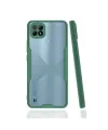 Realme C21 Kılıf Platin Silikon - Yeşil