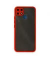 Realme C25 Kılıf Montreal Silikon Kapak - Kırmızı