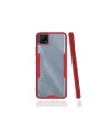 Realme C25 Kılıf Platin Silikon - Kırmızı
