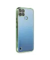 Realme C25y Kılıf Razer Lensli Silikon - Yeşil