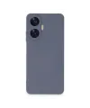 Realme C55 Kılıf Nano İçi Kadife Silikon - Gri