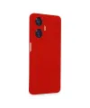 Realme C55 Kılıf Nano İçi Kadife Silikon - Kırmızı