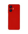 Realme C55 Kılıf Nano İçi Kadife Silikon - Kırmızı