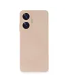 Realme C55 Kılıf Nano İçi Kadife Silikon - Pudra