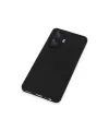 Realme C55 Kılıf Nano İçi Kadife Silikon - Siyah