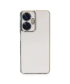 Realme C55 Kılıf Volet Silikon - Beyaz