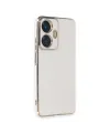 Realme C55 Kılıf Volet Silikon - Beyaz