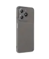 Realme C61 Kılıf Auto Focus Karbon Kapak - Gri