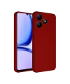 Realme C61 Kılıf First Silikon - Kırmızı
