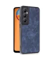 Realme C65 Kılıf Aras Deri Kapak - Lacivert