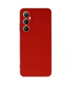 Realme C65 Kılıf First Silikon - Kırmızı