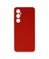 Realme C65 Kılıf First Silikon - Kırmızı