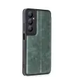 Realme C65 Kılıf Flip Cover - Koyu Yeşil