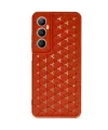 Realme C65 Kılıf Petek Silikon Kapak - Kırmızı