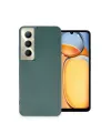Realme C65 Kılıf Petro Silikon - Koyu Yeşil