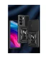 Realme C75 4g Kılıf Pars Lens Yüzüklü Silikon - Siyah