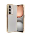 Realme C75 4g Kılıf Razer Lensli Silikon - Gold