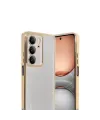 Realme C75 4g Kılıf Razer Lensli Silikon - Gold