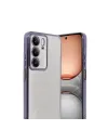 Realme C75 4g Kılıf Razer Lensli Silikon - Mor