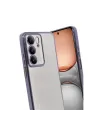 Realme C75 4g Kılıf Razer Lensli Silikon - Mor