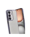 Realme C75 4G Kılıf Razer Lensli Silikon - Mor