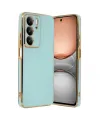 Realme C75 4g Kılıf Volet Silikon - Açık Yeşil