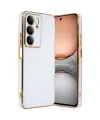 Realme C75 4g Kılıf Volet Silikon - Beyaz