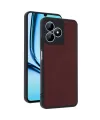 Realme Note 50 4g Kılıf Aras Deri Kapak - Bordo