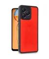 Realme Note 50 4g Kılıf Aras Deri Kapak - Kırmızı