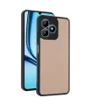 Realme Note 50 4g Kılıf Aras Deri Kapak - Pudra