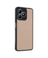 Realme Note 50 4g Kılıf Aras Deri Kapak - Pudra