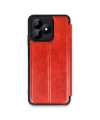 Realme Note 50 4G Kılıf Flip Cover - Kırmızı