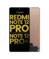 Redmi Note 12 Pro Uyumlu Ekran Dokunmatik Siyah Çı